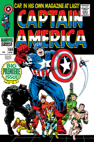 Mighty Marvel Masterworks Captain America TPB Volume 03 To Be Reborn Direct Market Variant