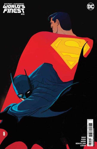 Batman Superman Worlds Finest #25 Cover H 1 in 25 Christian Ward Card Stock Variant