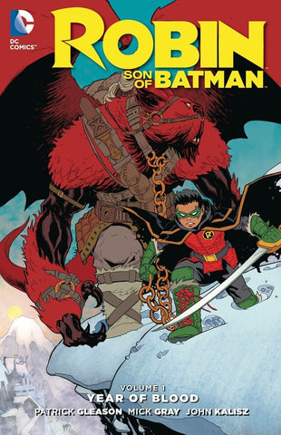 ROBIN SON OF BATMAN TP VOL 01 YEAR OF BLOOD - Packrat Comics