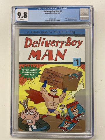 Delivery - Boy Man #1 - CGC 9.8 - Packrat Comics