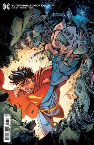 Superman Son Of Kal-El #14 Cover C 1 in 25 Travis Mercer & Danny Miki Card Stock - Packrat Comics