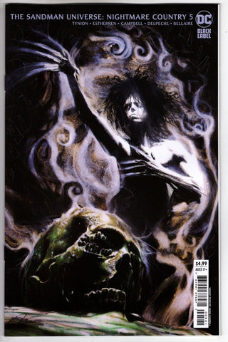 Sandman Universe Nightmare Country #5 Cover B Aaron Campbell Card Stock Variant - Packrat Comics