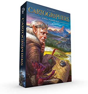 Cartographers: A Roll Player Tale Multi-Award-Winning Strategy Boxed Board Game - Packrat Comics