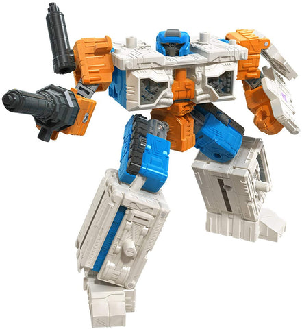 Transformers Toys Generations War for Cybertron: Earthrise Deluxe WFC-E18 Airwave Modulator Figure - Kids Ages 8 and Up, 5.5-inch - Packrat Comics