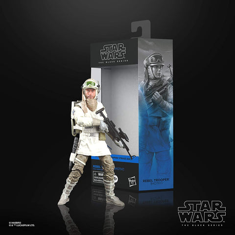 Star Wars The Black Series Rebel Trooper (Hoth) Toy 6-Inch Scale The Empire Strikes Back Collectible Figure - Packrat Comics