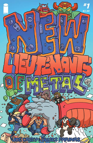 NEW LIEUTENANTS OF METAL #1 (OF 4) - Packrat Comics