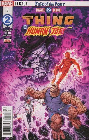 MARVEL TWO-IN-ONE #5 LEG - Packrat Comics