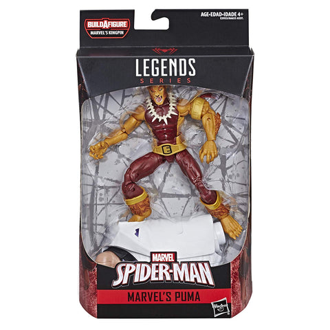 Spider-Man Legends Series 6" Marvel's Puma - Packrat Comics