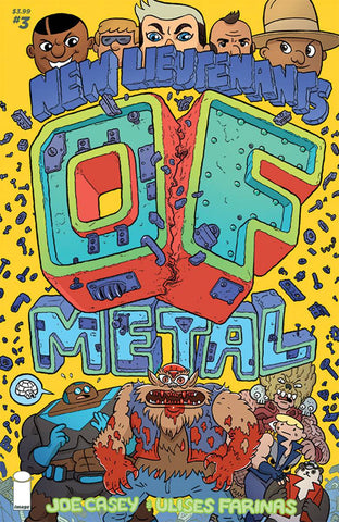 NEW LIEUTENANTS OF METAL #3 (OF 4) - Packrat Comics