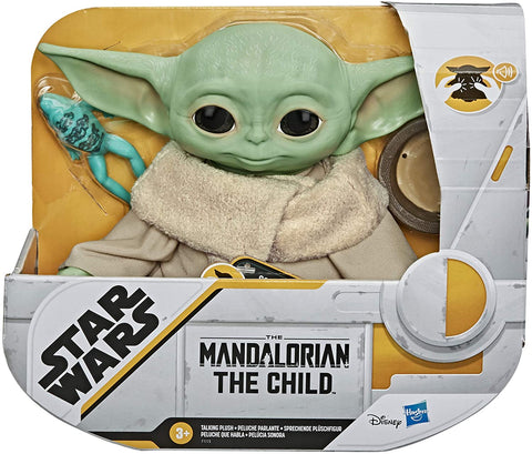 Star Wars The Child Talking Plush Toy with Character Sounds and Accessories, The Mandalorian Toy for Kids Ages 3 and Up - Packrat Comics