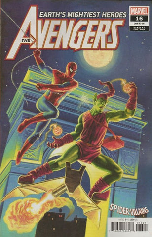 AVENGERS #16 HILDEBRANDT SPIDER-MAN VILLAINS VAR - Packrat Comics