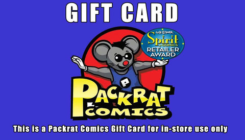 Gift Card $25.00 - Packrat Comics