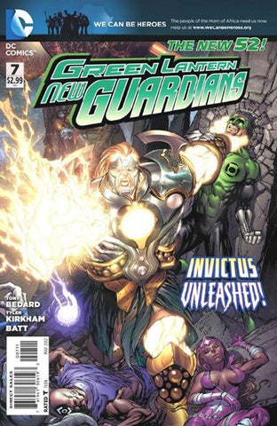 GREEN LANTERN NEW GUARDIANS #7 - Packrat Comics