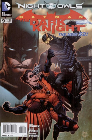 BATMAN THE DARK KNIGHT #9 (NIGHT OF THE OWLS) - Packrat Comics