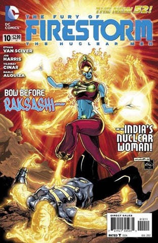 FURY OF FIRESTORM THE NUCLEAR MEN #10 - Packrat Comics