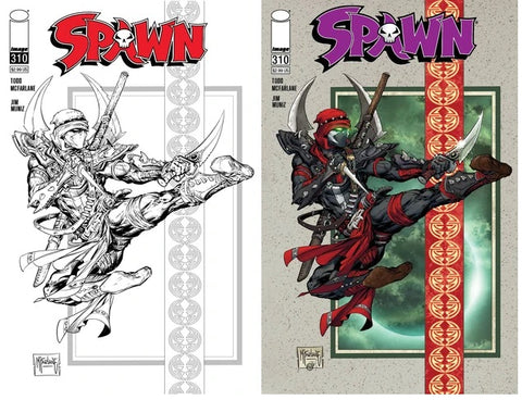 Spawn #310 Cover B & D - Packrat Comics
