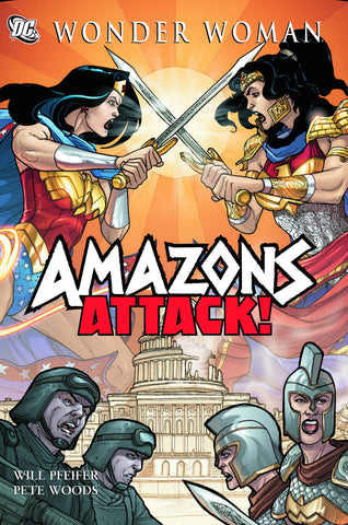 WONDER WOMAN AMAZONS ATTACK SC - Packrat Comics