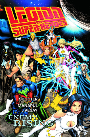 LEGION OF SUPER HEROES ENEMY RISING TP - Packrat Comics