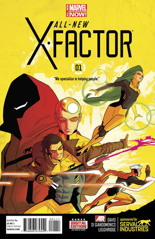 ALL NEW X-FACTOR #1 ANMN - Packrat Comics