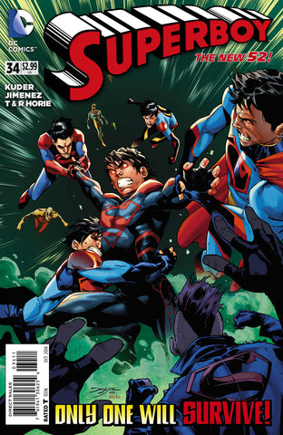 SUPERBOY #34 - Packrat Comics