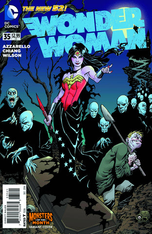 WONDER WOMAN #35 MONSTERS VAR ED - Packrat Comics