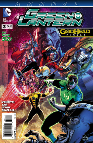 GREEN LANTERN ANNUAL #3 (GODHEAD) - Packrat Comics