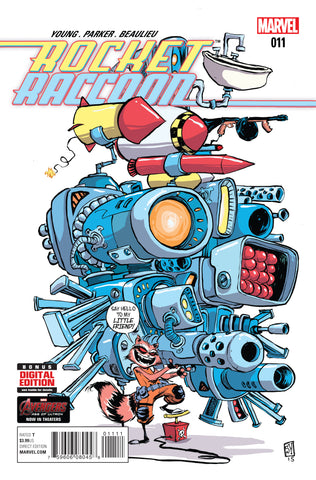 ROCKET RACCOON #11 - Packrat Comics