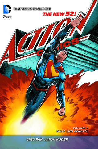 SUPERMAN ACTION COMICS TP VOL 05 WHAT LIES BENEATH (N52) - Packrat Comics