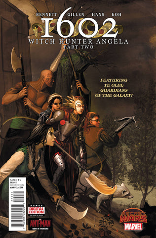 1602 WITCH HUNTER ANGELA #2 - Packrat Comics