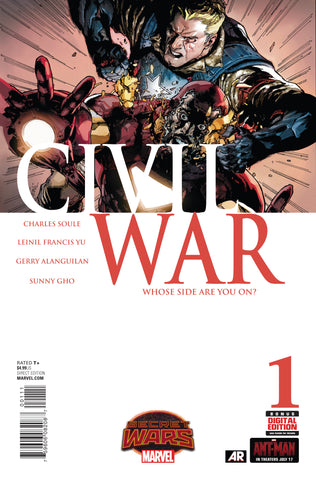 CIVIL WAR #1 SWA - Packrat Comics
