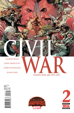 CIVIL WAR #2 SWA - Packrat Comics