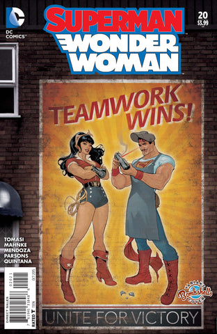 SUPERMAN WONDER WOMAN #20 BOMBSHELLS VAR ED - Packrat Comics