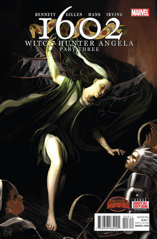 1602 WITCH HUNTER ANGELA #3 - Packrat Comics