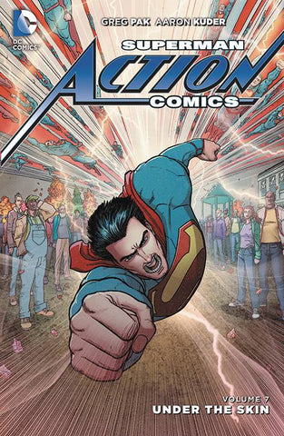 SUPERMAN ACTION COMICS HC VOL 07 UNDER THE SKIN - Packrat Comics