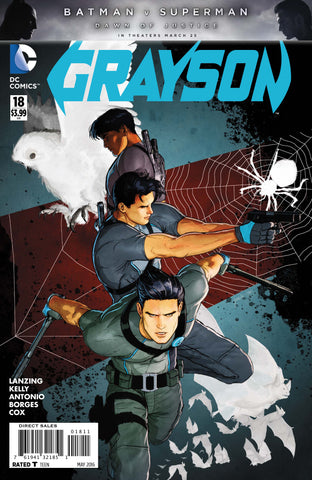 GRAYSON #18 - Packrat Comics