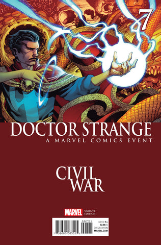 DOCTOR STRANGE #7 STEVENS CIVIL WAR VAR - Packrat Comics