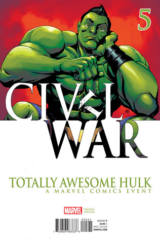 TOTALLY AWESOME HULK #5 PHAM CIVIL WAR VAR - Packrat Comics