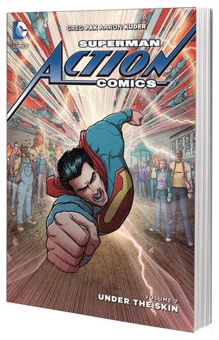 SUPERMAN ACTION COMICS TP VOL 07 UNDER THE SKIN - Packrat Comics