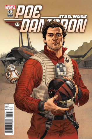 STAR WARS POE DAMERON #9 HAWTHORNE VARIANT - Packrat Comics