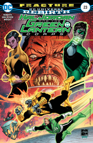 HAL JORDAN AND THE GREEN LANTERN CORPS #23 - Packrat Comics