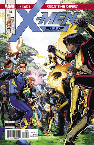 X-MEN BLUE #18 LEG - Packrat Comics