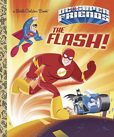 DC SUPER FRIENDS LITTLE GOLDEN BOOK FLASH - Packrat Comics