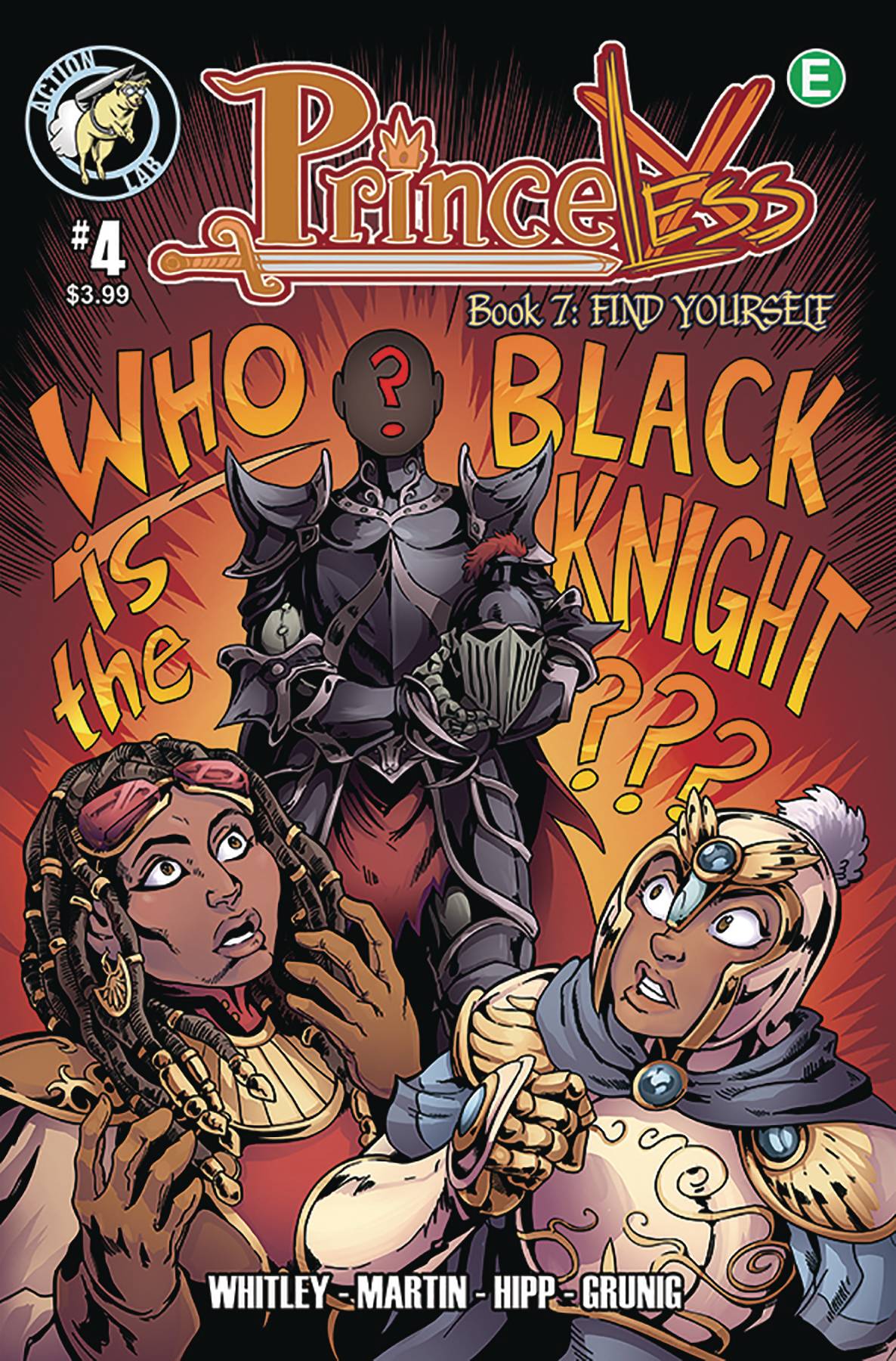 action lab action lab PRINCELESS FIND YOURSELF #4 CVR A MARTIN & GRUNIG