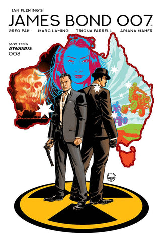 JAMES BOND 007 #3 CVR A JOHNSON - Packrat Comics