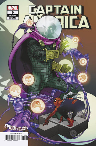 CAPTAIN AMERICA #9 FERRY SPIDER-MAN VILLAINS VAR - Packrat Comics