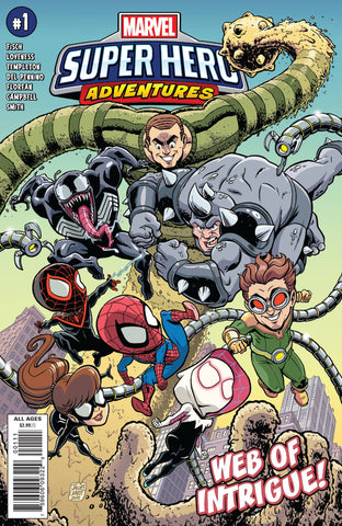 MSH ADVENTURES SPIDER-MAN WEB OF INTRIGUE #1 - Packrat Comics