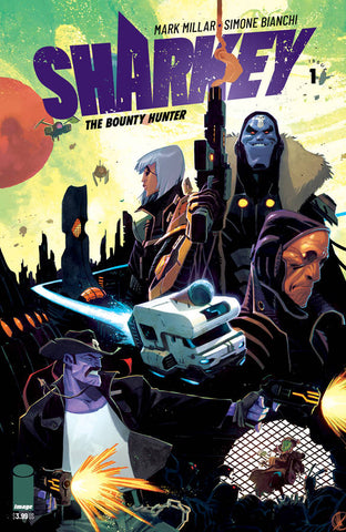 SHARKEY BOUNTY HUNTER #1 (OF 6) CVR D SCALERA (MR) - Packrat Comics