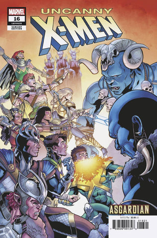 UNCANNY X-MEN #16 ARTIST ASGARDIAN VAR - Packrat Comics