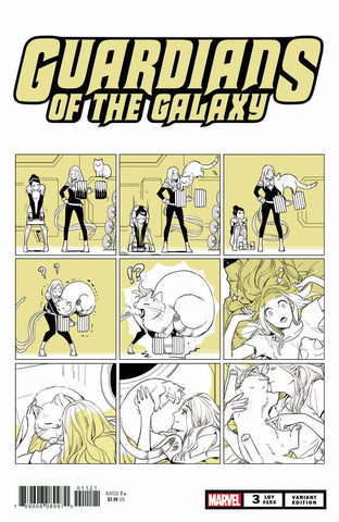GUARDIANS OF THE GALAXY #3 FUJI CAT VAR - Packrat Comics