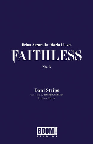 FAITHLESS #3 (OF 5) PREORDER STRIPS VAR (MR) - Packrat Comics